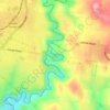 Plenty Gorge Bushland Reserve topographic map, elevation, terrain