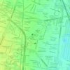 Parque Azcapotzalco topographic map, elevation, terrain