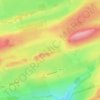 Crag Lough topographic map, elevation, terrain