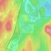 Stake Lake topographic map, elevation, terrain