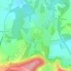 Highclere Castle topographic map, elevation, terrain