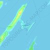 Cliff Island topographic map, elevation, terrain