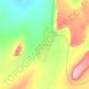 White Pocket topographic map, elevation, terrain