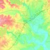 Belton topographic map, elevation, terrain