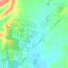 Zona Dorada topographic map, elevation, terrain