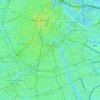 Herengracht topographic map, elevation, terrain