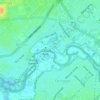 Kent Street Weir topographic map, elevation, terrain