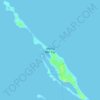 Man O War Cay topographic map, elevation, terrain