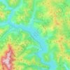 Stausee Izvoru Muntelui topographic map, elevation, terrain