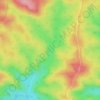Alice Creek topographic map, elevation, terrain