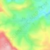 Mănăstireni topographic map, elevation, terrain