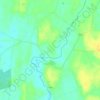 Robe topographic map, elevation, terrain