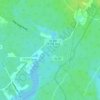West Creek topographic map, elevation, terrain