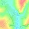 Николаевка topographic map, elevation, terrain