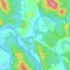 Cabbage Tree Creek topographic map, elevation, terrain