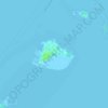Himmafushi topographic map, elevation, terrain