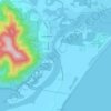 Camden Haven Inlet topographic map, elevation, terrain