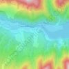 Malaia topographic map, elevation, terrain