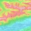 Nordkette topographic map, elevation, terrain