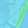 Hunting Island State Park topographic map, elevation, terrain