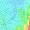 Laureles Pinos topographic map, elevation, terrain