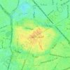 Walled City topographic map, elevation, terrain