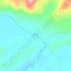 Diani topographic map, elevation, terrain