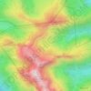 Jewel Lake topographic map, elevation, terrain