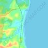 Hungry Head topographic map, elevation, terrain