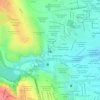 Jardin Morales topographic map, elevation, terrain
