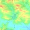 Açude Malhada da Areia topographic map, elevation, terrain