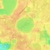 Loch Leven topographic map, elevation, terrain