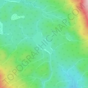 Coyote Lake topographic map, elevation, terrain