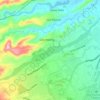 Sacobia River topographic map, elevation, terrain