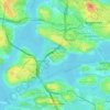 Lilla Essingen topographic map, elevation, terrain