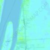 Land of Canaan topographic map, elevation, terrain