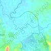 Laloki River topographic map, elevation, terrain