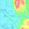 The Branch topographic map, elevation, terrain