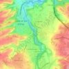 Fiume Elsa topographic map, elevation, terrain