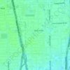 Croyden Park topographic map, elevation, terrain