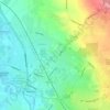 Antrim Round Tower topographic map, elevation, terrain