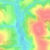 Ивановка topographic map, elevation, terrain