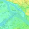 Daugava topographic map, elevation, terrain