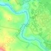 Murrumbidgee River topographic map, elevation, terrain