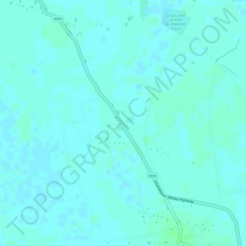 Pond of Nasu Baklai topographic map, elevation, terrain