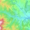 Kapan topographic map, elevation, terrain