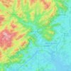 Rio Iconha topographic map, elevation, terrain