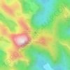 Lake Tahune topographic map, elevation, terrain