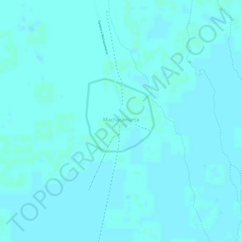 Machacamarca topographic map, elevation, terrain