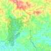 Vereda El Roble topographic map, elevation, terrain